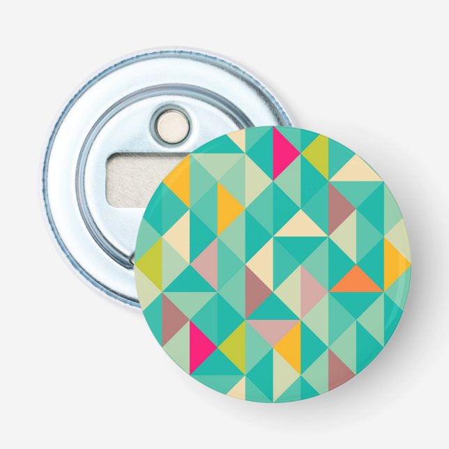 Décapsuleur Motif de triangles (Devant)