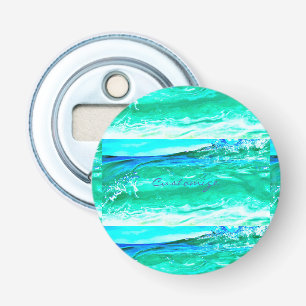 Décapsuleur motif de vague bleu/vert maui Thunder_Cove