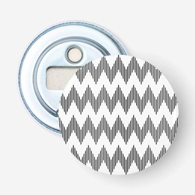 Décapsuleur Motif de zigzag géométrique 2 (Devant)