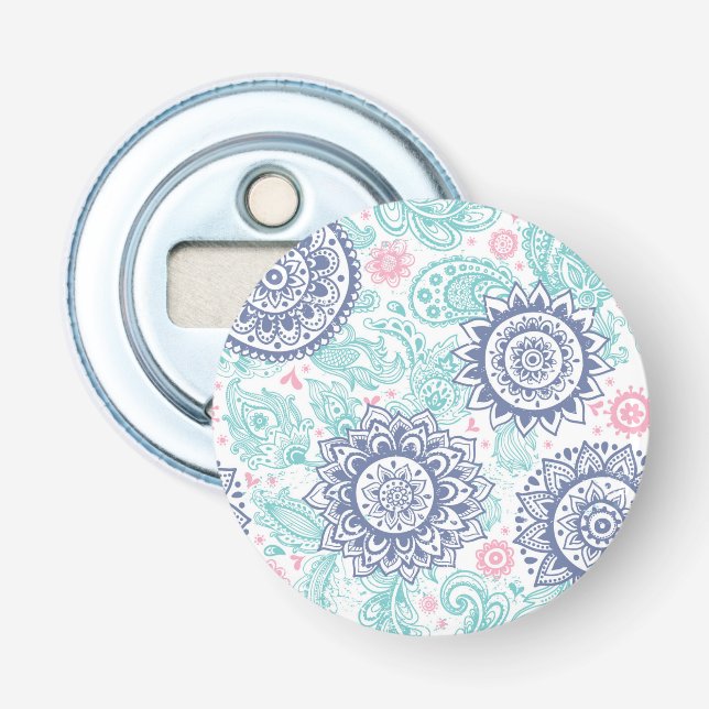 Décapsuleur Motif Ethnic Paisley (Devant)
