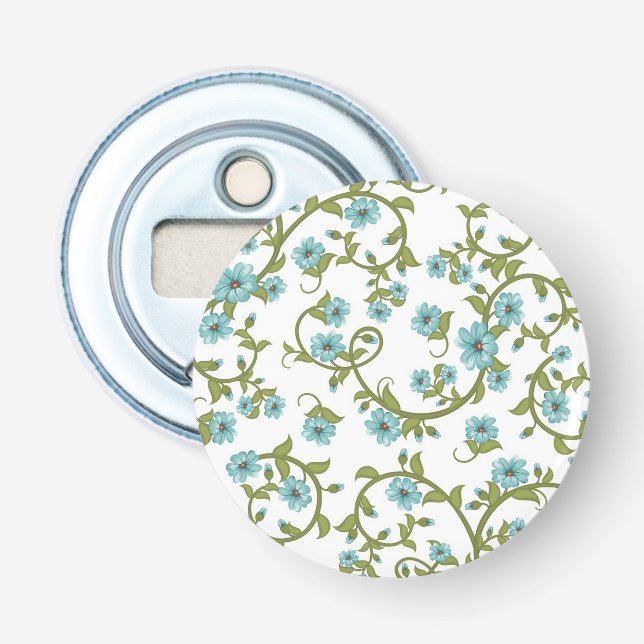 Décapsuleur Motif floral 2 (Devant)