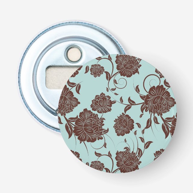 Décapsuleur Motif floral 5 (Devant)