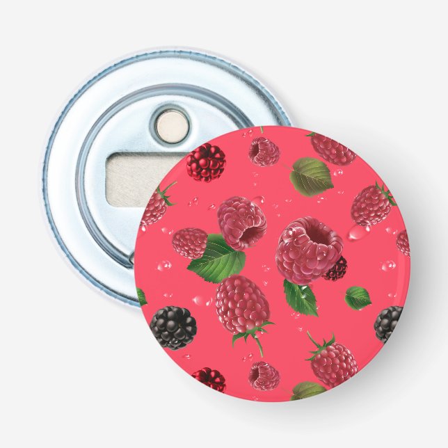 Décapsuleur Motif framboise (Devant)