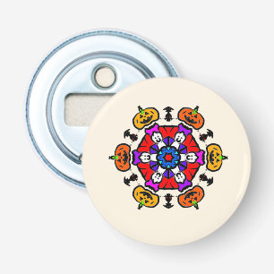 Décapsuleur Motif mandala floral sans couture
