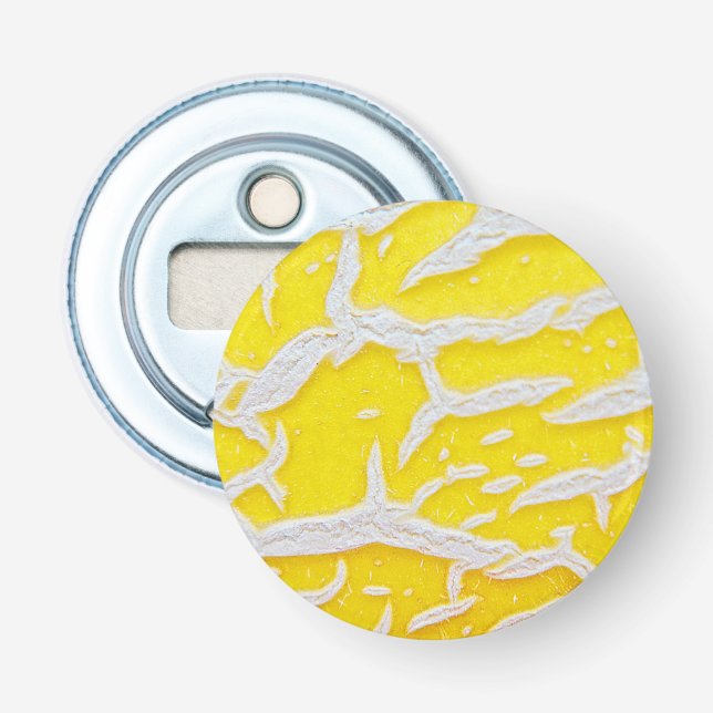 Décapsuleur Motif melon jaune (Devant)