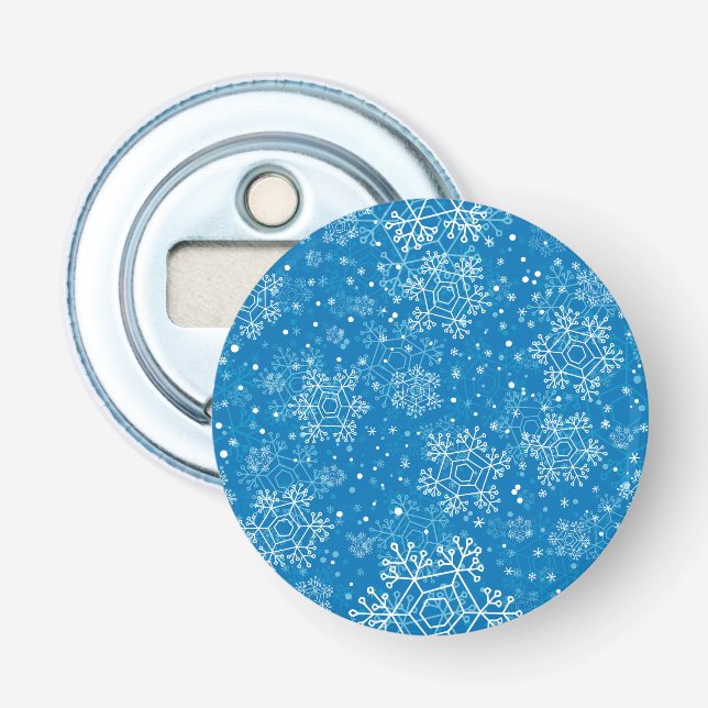 Décapsuleur Motif Snowflake (Devant)