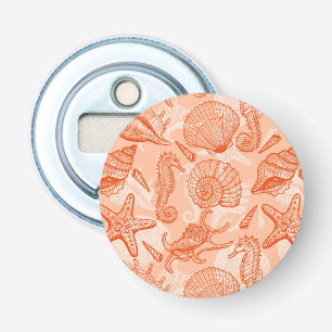 Décapsuleur Motif tiré par la main de mer
