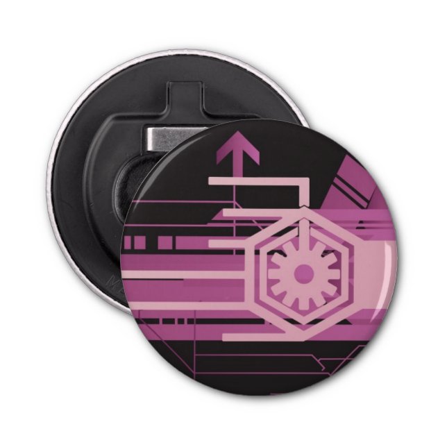 Décapsuleur Motif tramé technique (Devant)