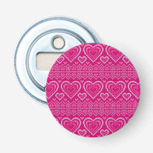 Décapsuleur Motif tricoté par Saint-Valentin 2