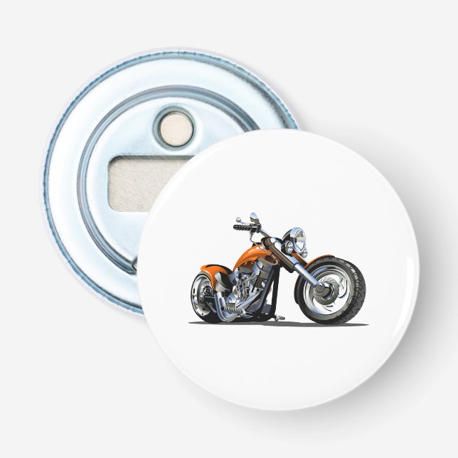Décapsuleur Moto caricature (Devant)
