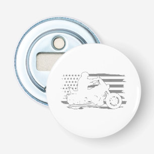 Décapsuleur Moto Patriotique Vintage American Flag Biker