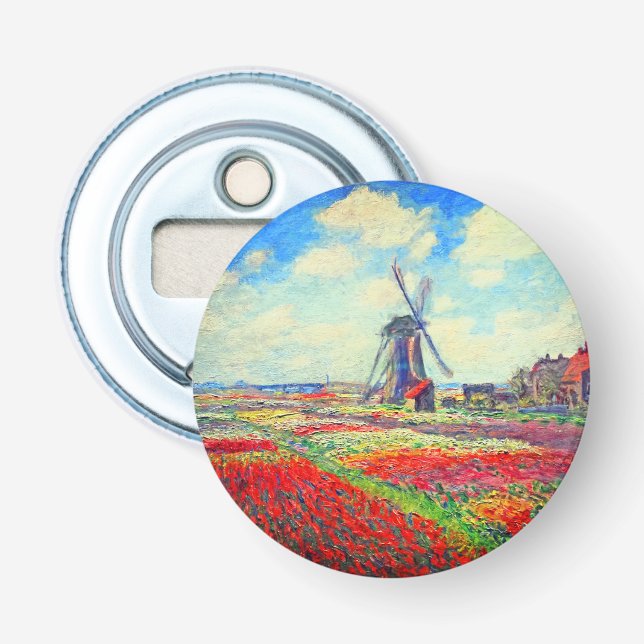 Décapsuleur Moulin à vin Monet Tulips (Devant)