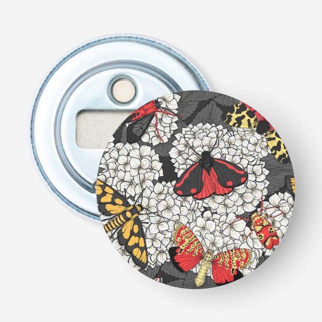 Décapsuleur Nappes phréatiques sur hydrangée blanche (Devant)