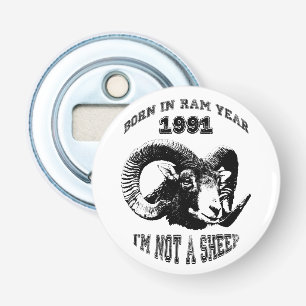 Décapsuleur Né à Ram Année 1991 Je ne suis pas un mouton BO1