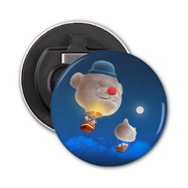 Décapsuleur Night Sky Balloon Adventure (Devant)