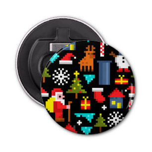 Décapsuleur Noël Pixel