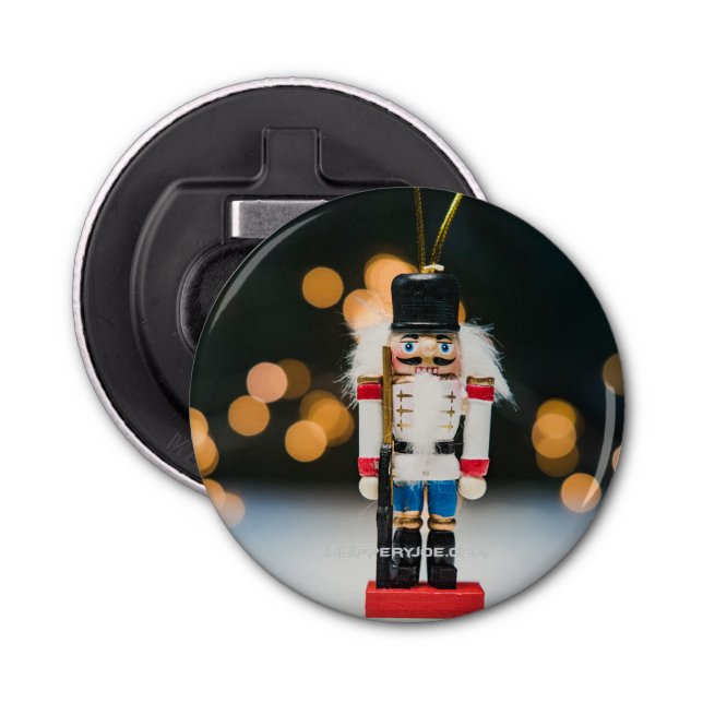 Décapsuleur Noël SlipperyJoe nutcracker figurine ornement (Devant)