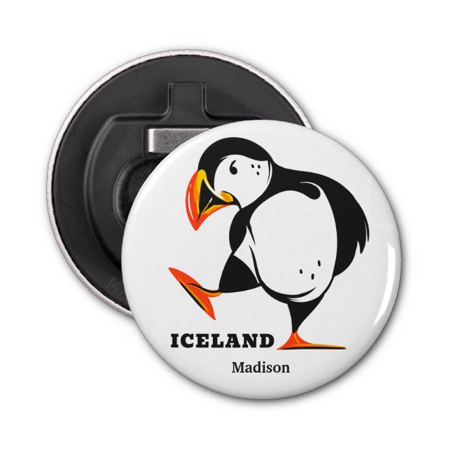 Décapsuleur Nom personnalisé Islande (Devant)
