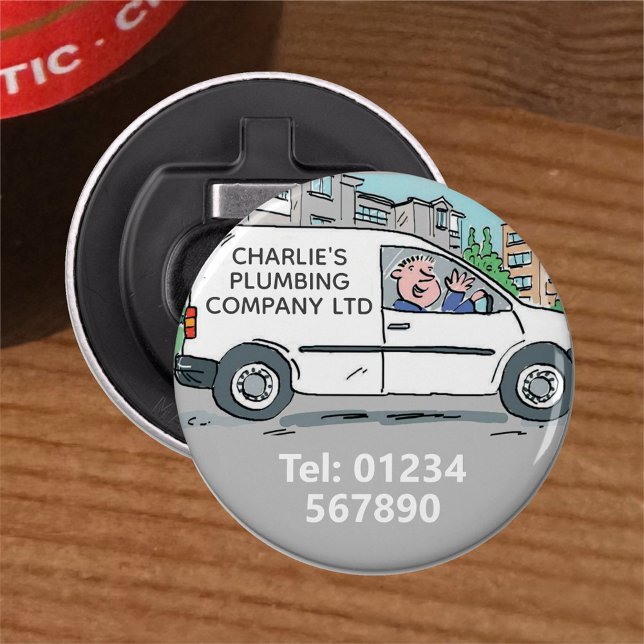 Décapsuleur Nom sur la camionnette de l'entreprise. Cadeaux po (Créateur téléchargé)
