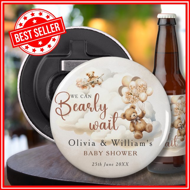 Décapsuleur Nous pouvons à peine attendre la Baby Shower (Créateur téléchargé)