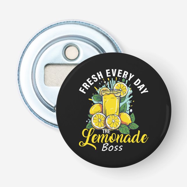 Décapsuleur Nouveau Chaque Jour Le Patron De Limonade (Devant)
