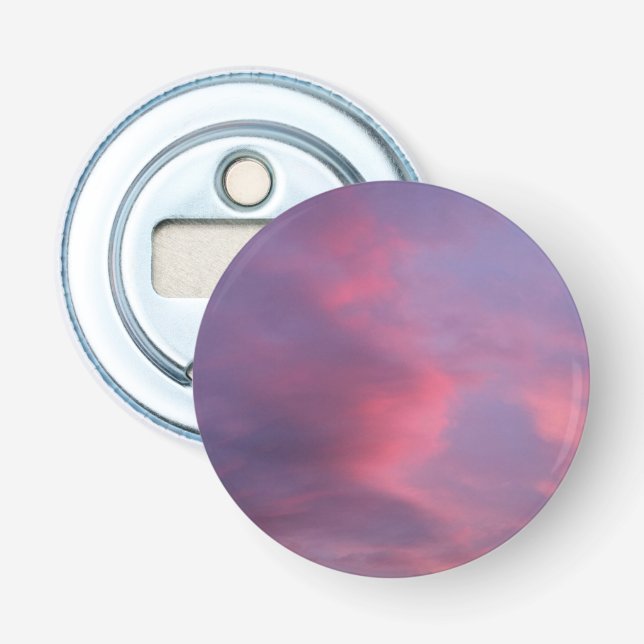 Décapsuleur Nuages roses bleus (Devant)