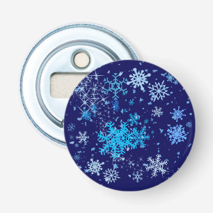 Décapsuleur Nuit de Noël neige