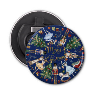 Décapsuleur Nutcracker Ballet Joyeux Noël Vintage