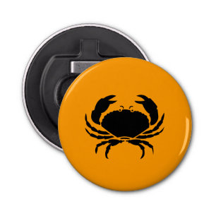 Décapsuleur Ocean Glow_Black sur le crabe orange