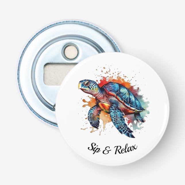 Décapsuleur Ocean Wanderer, personnalisé (Devant)