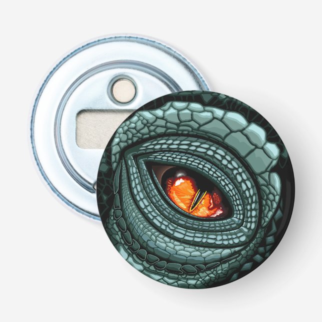 Décapsuleur Œil de prédateur reptile primal (Devant)