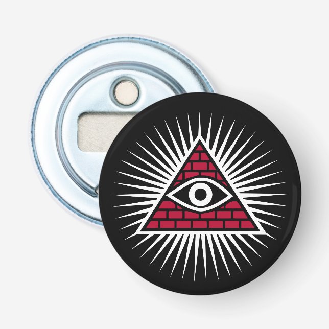 Décapsuleur Oeil freemasonique (Devant)