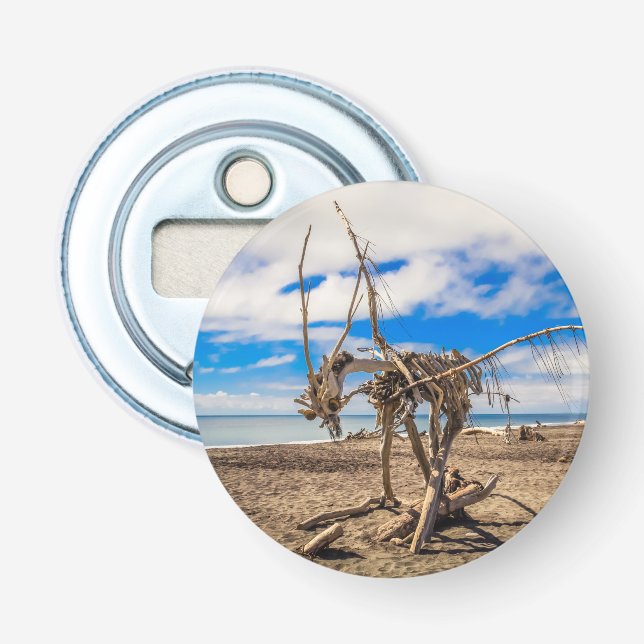 Décapsuleur Oeuvres d'art sur Hokitika Beach, Nouvelle-Zélande (Devant)