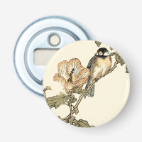 Oiseau oriental perché sur la branche