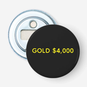 Décapsuleur Or $4,000 Fête du marché