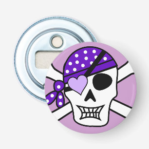 Décapsuleur Os croisés pourpres de pirate