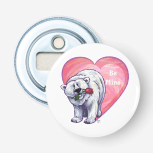 Décapsuleur Ours polaire Saint Valentin