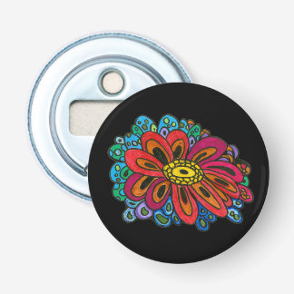 Décapsuleur Ouverture colorée de bouteille de doodle