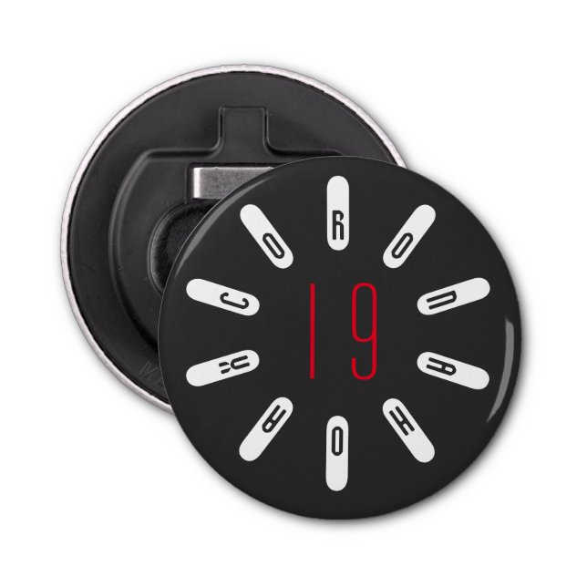 Décapsuleur Ouverture de bouteille à 19 boutons Corona (Devant)