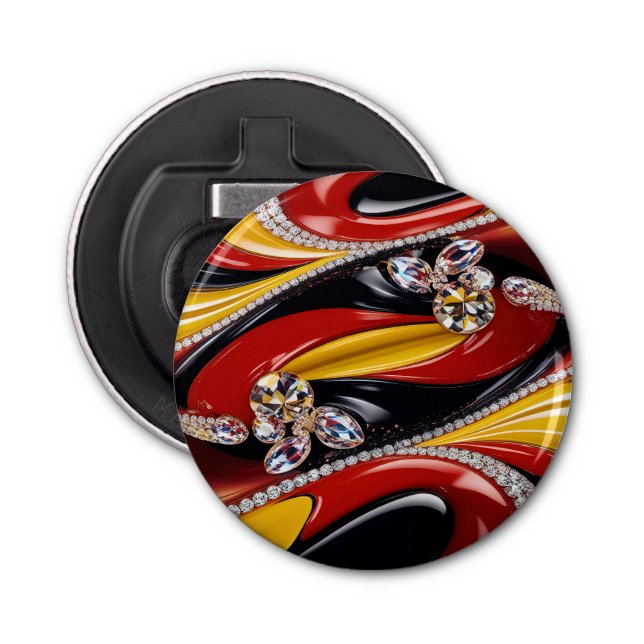 Décapsuleur Ouverture de bouteille avec Belge Colors Design (Devant)