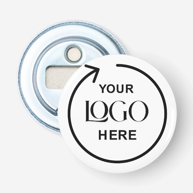 Décapsuleur Ouverture de bouteille de logo simple sur mesure (Devant)