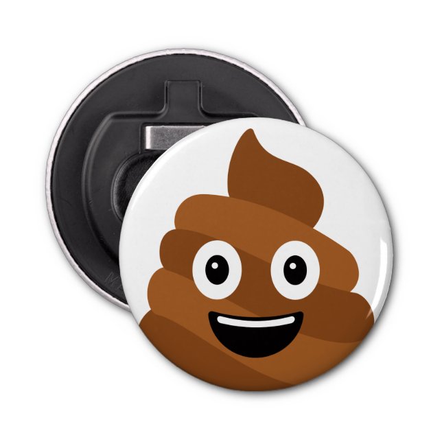 Décapsuleur Ouverture de bouteille Emoji Poop (Devant)