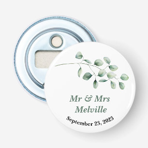 Décapsuleur Ouverture de bouteille moderne mariage faveur euca