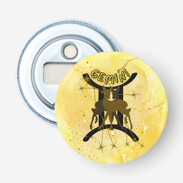 Décapsuleur Ouverture de bouteille Zodiac Gemini (Devant)