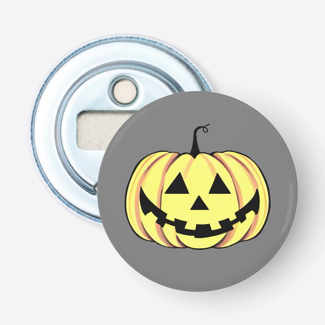 Décapsuleur Ouverture de la bouteille Citrouille d'Halloween (Devant)