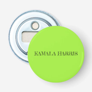 Décapsuleur Ouverture de la bouteille de bouton Kamala Harris