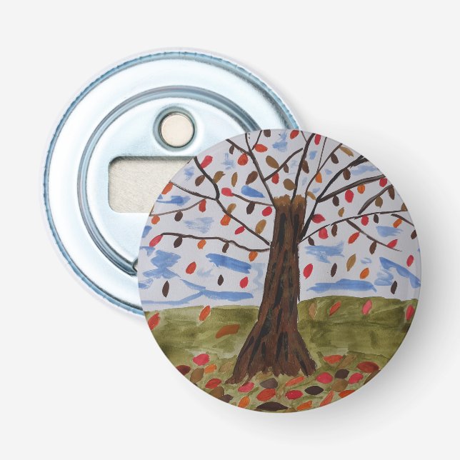 Décapsuleur Ouverture de la bouteille du bouton de l'arbre d'a (Devant)