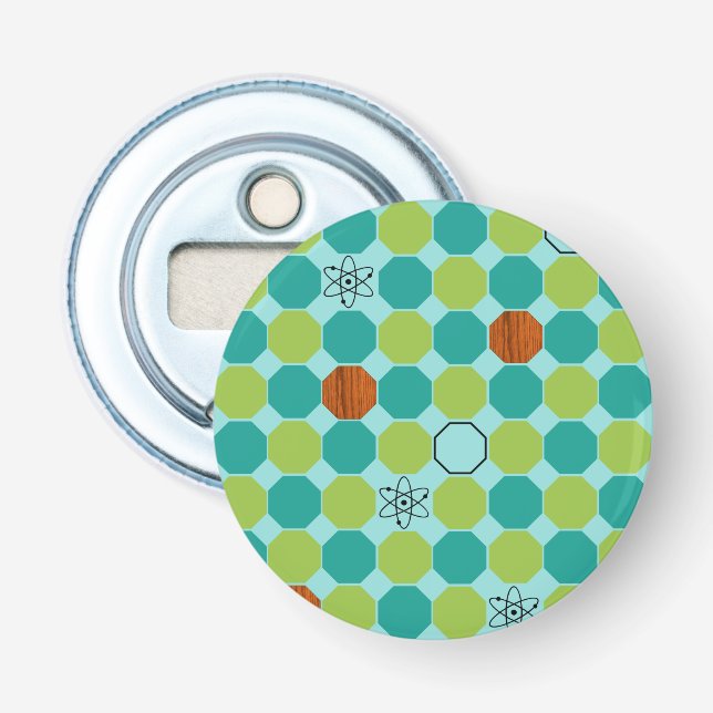 Décapsuleur Ouverture de la bouteille magnétique des octagons  (Devant)