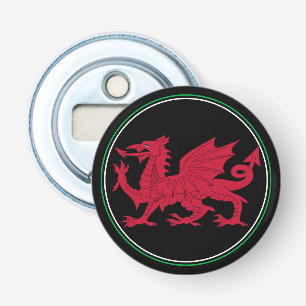 Décapsuleur Ouvrage de bouteille de drapeau gallois, Emblème d