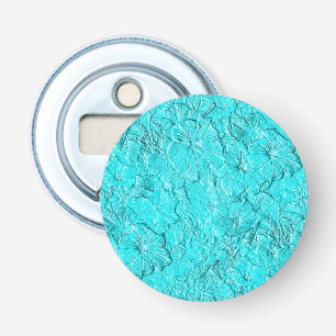 Décapsuleur Ouvrage de bouteille de Petunias Aqua-Round sculpt